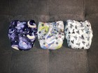 Born Smart Bottoms 2 0 Newborn Organic Cotton Hemp All In One Cloth Diaper Lot 4