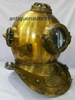 18  Brass Antique Style Scuba Marine Diving Divers Helmet Us Navy Mark V Model