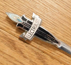 Vintage Enamel   Chrome Electrolux Advertising Letter Opener  Servel Inc  Exc