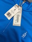 Nwt Men s Adidas Club 1 4 Zip Pullover  Size  S  Color  Blue Rush  m23 