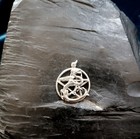 Sterling Dragon Pentacle New Witchcraft Witch Wicca Pagan Pendant Discontinued