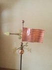 American Flag Beautiful Unique Pure Copper And Brass Weathervane - One Of A Kind