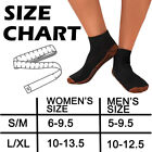 Pairs Copper Ankle Compression Socks Brace Support Plantar Fasciitist Men Women