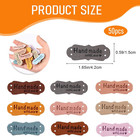 50 Pcs Handmade Tags For Crochet Made With Love Tags For Crochet Handmade Leathe