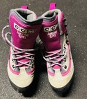 Ccm Jamie Girl Sp Ice Figure Hockey Skates Gray Pink Youth Kids Girls Size 3