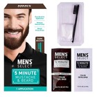 6 Pack -  Men s Select Hair Color Mustache And Beard Dye 5 Minute - Dark Brown