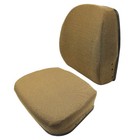 Fabric  brown  Seat Cushion Set Fits John Deere 4430 4440 4640 4840 4450 4650