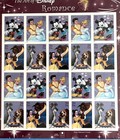 New Sealed Full Sheet  the Art Of Disney Romance  Stamps 2006 Mnh