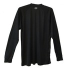 U s Military Army Black Long Sleeve 2d Ranger Bn Dri Weave Shirt  Size X-large