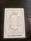 1977 Hamilton Tiger Cats Cfl Pocket Football Schedule   Canadian 