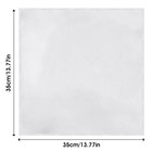 13 In 100  Real Mulberry Silk Pocket Square For Men White Wedding Handkerchief