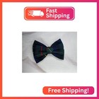 Multi Layers School Uniform Plaid Bow For Girls plaid Button On Center back To S