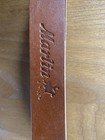 Marlin Brown Leather Adjustable Sling 1    Swivels Embossed Logo Oem 1894 1895 336