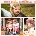 Baby Hair Clips  20pcs 2 Fully Lined Hair Bows For Girls  Toddler Hair