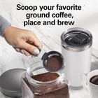 Hamilton Beach The Scoop Single Serve Coffee Maker fast Grounds Brewer 14oz