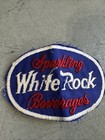 Vintage Uniform Patch White Rock Sparkling Beverages Large Size Oval 1