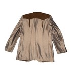 Circle S Men   s Sheen Tan Brown Yokes Cowboy Western Blazer Jacket 42 Long 42l