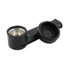 2  4  10 Pcs 4    Black Silicone Tubing With Cap And Metal Bowl Removable