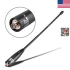 Us Antenna Na-701 8-inch Whip Dual Band Uv Vhf uhf 144 430mhz Sma-f For Baofeng