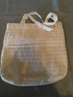 White Quilted Maui Tote Bag