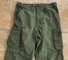 Boy Scouts Of America Convertible Uniform Cargo Pants Mens 38 Olive Zip Off