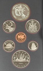1983 Canadian Royal Mint 7 Coin Proof Set W  Coa   Original Mint Case