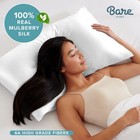 Bare Home 1 Pc Mulberry Silk Pillowcase For Hair And Skin  19 Momme Silk