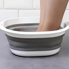 Large Collapsible Basin - Portable  For Home Use - Ideal For Washing Faces  Vege