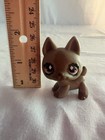 Authentic Hasbro Littlest Pet Shop Lps Brown German Shepherd Dog  491