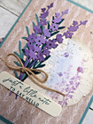 Stampin  Up  Card Kit - Perennial Lavender - All Inclusive Set Of 4 Cards