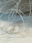 Large Spool Cone 2 25 Lace Peruvian Pure Wool Yarn 3lb 0oz 1364gr Grey Mix 3008