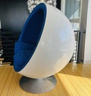 Authentic Vintage Mid Century  Modern Ball Chair