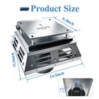 Horizontal Termination Cap 46dva-hc 4 x6 5 8  For Duravent Directvent Fireplace