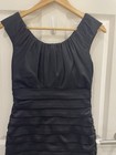 Coast Black Bodycon Dress Sz 8  Summer  Cocktail Parties  The Races  Black-tie