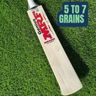 English Willow Cricket Bat Thick Edges Grade 1 Full Size Short Handle Natured
