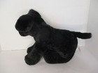 Melissa   Doug Black Labrador Retriever Dog Plush Realistic 10   Stuffed Animal