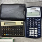 Vintage Calculator Mix Lot 8 Pcs   Texas Instument Sharp Casio Alf Hp