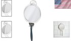 Stylish Fogless Shower Shaving Mirror With Dual Suction Cups  6  X 2  X 7 