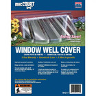 42 In  X 15 In  Polyethylene Reversible Bubble Window Well Cover