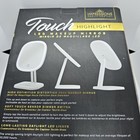 Impressions Vanity Silver Touch Highlight Led Makeup Mirror  Lighted New