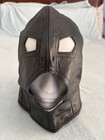 Mr  S Leather Deluxe-style Hood     Open Eyes   Mouth     Black Med     Lace-up Back