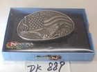 Nocona God Bless America American Flag Belt Buckle  37016 In Box Cowboy Western