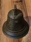 Antique Late 19th Century Bronze Or Cast Ship Or Temple Bell C1880