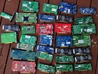 Lot Of 11lb   28 Computer Graphic Video Cards Pci Agp- Metal Gold Scrap Recovery