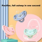 Breastfed Baby Pacifier Portable Soft Baby Pacifiers Flexible Attractive