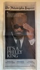 Lebron James Philadelphia 76ers Philadelphia Newspaper Lot 7 25 26