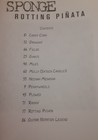 Sponge - Rotting Pinata - Guitar Tab Book Tablature Sheet Music Songbook