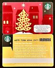 2012 Rare New Starbucks Holiday Tree Htf Christmas Gift Card