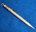 Vintage Conklin Mechanical Pencil No 1vs Silver Plate Pat 7-6-20 With Eagle Clip