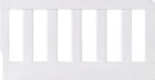 Oxford Baby Harper Crib To Toddler Bed Guard Rail Conversion Kit Snow White New